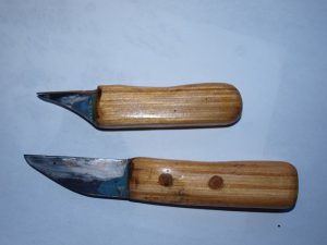 My first home-made carving knives